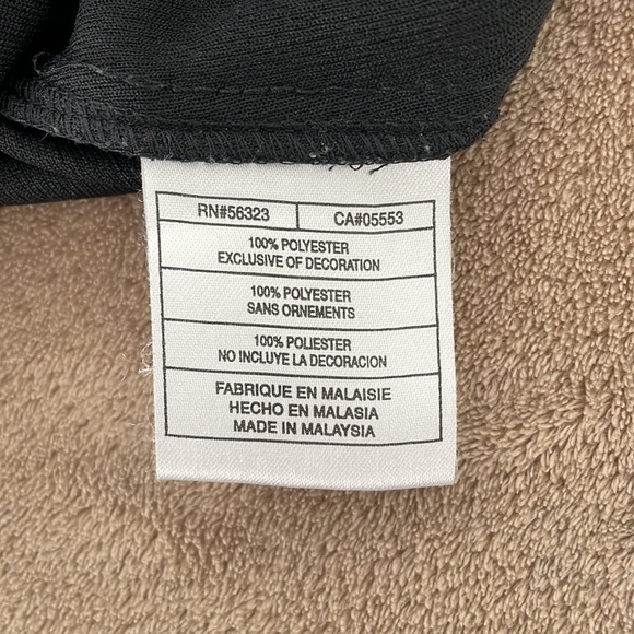 Nike athletic wear Men’s XL black short sleeve - Picture 5 of 8